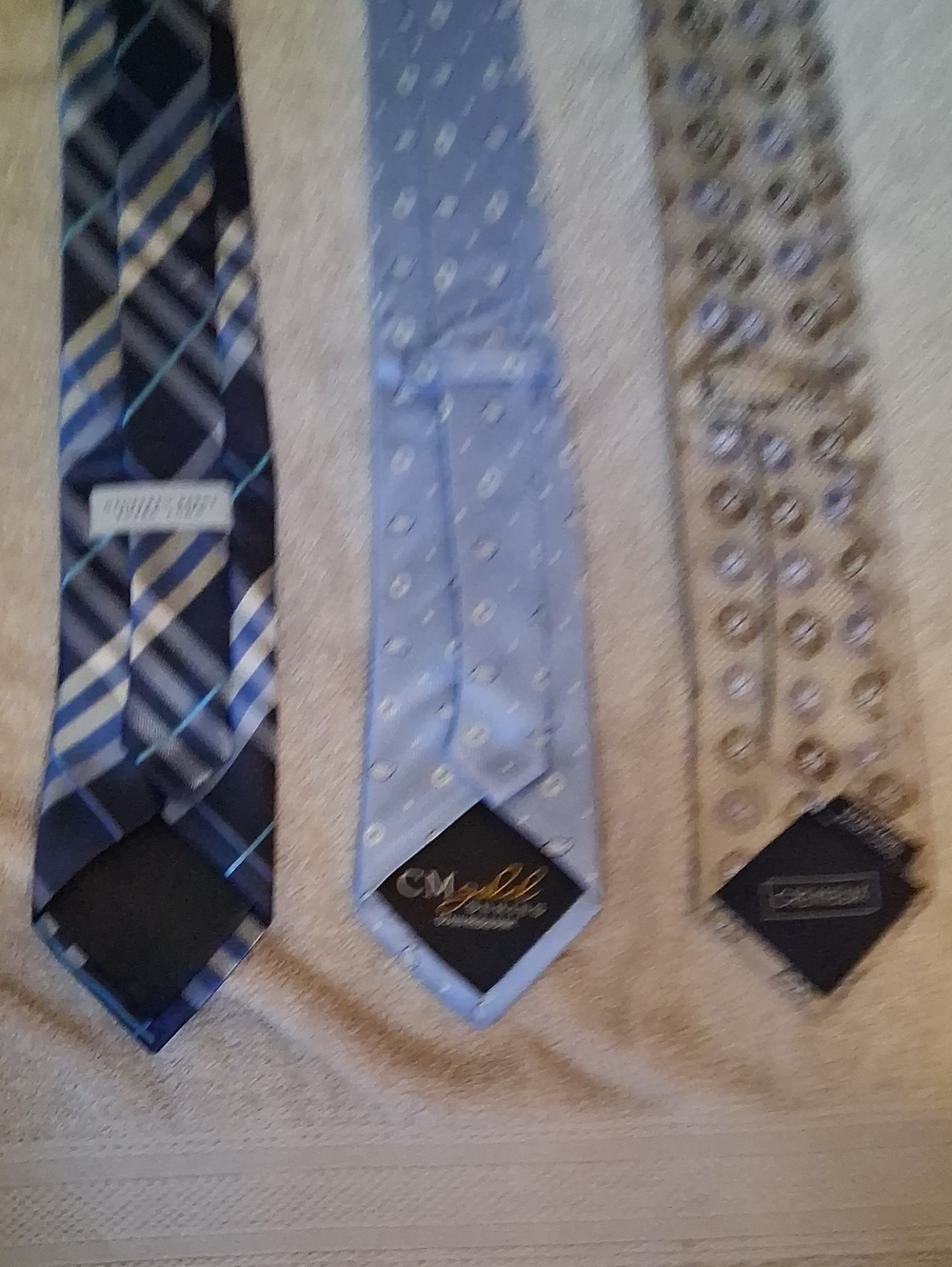 Classic Light Blue Patterned Men's Tie -